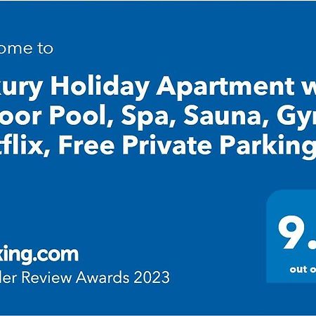 Luxury Holiday Apartment With Indoor Pool, Spa, Sauna, Gym, Netflix, Free Private Parking Cité de Cité de Sydney Extérieur photo